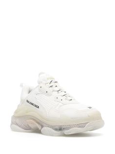 Balenciaga Triple S low-top Sneakers - Farfetch Balenciaga Sneakers, Balenciaga Shoes, Iconic Bags, Balenciaga Triple S, Ballet Pumps, Boot Pumps, Summer Beach Wear, Pump Sandals, Ski Wear