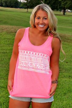 Cute Summer Racerback Tank Top, Cute Racerback Tank Top For Summer, Fun Sleeveless Beach Tank Top, Fun Sleeveless Vacation Tank Top, Pink Sleeveless Tank Top For Beach Season, Pink Racerback Tank Top For Spring, Fun Tank Top For Beach Vacation, Fun Beach Season Tank Top For Vacation, Fun Pink Tops For Beach Season