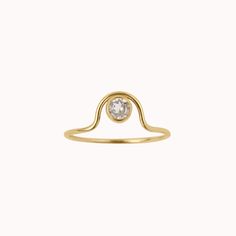 This unique gemstone ring is the perfect addition to any stack! It is also available in every birthstone which makes it an ideal gift for any jewelry lover! This ring is made with a 4mm gemstone and the metal options are: 14k Gold Filled, 14k Rose Gold Filled, Sterling Silver, Solid 14k Yellow Gold or Solid 14k Rose Gold. You can select your metal preference via the drop down menu before adding it to your cart, along with your preferred gemstone.  **Please note that the photos show the lab creat Birthstone Stacking Rings, Mothers Ring, Lab Created Emerald, Mother Rings, Birthday Ring, Ring Sale, Yellow Citrine, Blue Zircon, Unique Gemstones