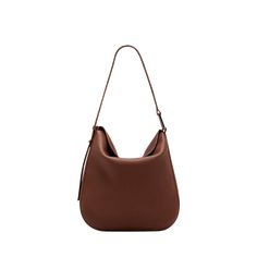 Akris "Anna" hobo bag in structured napa leather  Adjustable shoulder strap with signature trapezoid ring Fold-over flap top with magnetic closure  Interior, one zip pocket  Approx. 13"H x 13.8"W x 3.9"D Made in Romania Modern Hobo Bag With Magnetic Closure, Modern Evening Hobo Bag With Smooth Grain, Modern Formal Hobo Bag With Magnetic Closure, Modern Formal Hobo Bag With Textured Leather, Trapezoid Ring, Leather Hobo Bag, Leather Hobo, Bergdorf Goodman, Hobo Bag