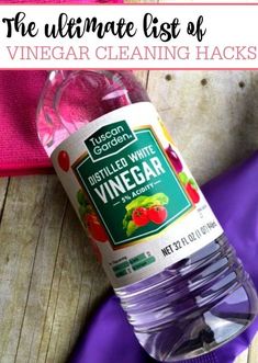 the ultimate list of vinegar cleaning hacks