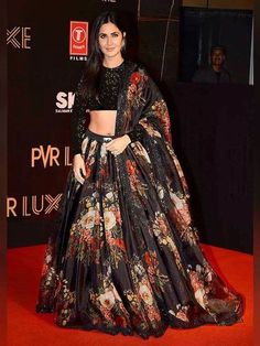 Sabyasachi Black Floral Organza Party Wear Lehenga With Sequins Choli Floor-length Organza Lehenga With Floral Print, Floor-length Floral Print Choli For Party, Semi-stitched Digital Print Choli For Wedding, Elegant Floral Print Choli For Diwali, Party Wear Floral Print Saree Sets, Designer Saree Choli With Floral Print, Elegant Semi-stitched Floral Print Choli, Navratri Floral Print Saree Choli, Floral Print Choli For Navratri