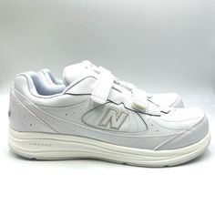 New Balance Women's White Leather 577 Hook And Loop Walking Shoes / Sneakers. Model / Style Number: Ww577vw. Women's Size 12d | 12 D | 12w | 12 W | 12 Wide Width. Condition: New Without Box. New To Poshmark? Sign Up Using Invite Code: Tentoday For $10 Off Your Purchase! - Get A New Appreciation For Walking Again With The Help Of The Women's New Balance Ww577 Hook And Loop Sneakers. - Medicare/Hcpcs Code = A5500 Diabetic Shoe. - Features A Highly-Durable, Laceless Walking Sneaker Designed For The New Balance Leather Low-top Walking Shoes, Classic New Balance Walking Shoes With Round Toe, Leather Round Toe New Balance Walking Shoes, White Closed Toe Walking Sneakers, White Closed Toe Sneakers For Walking, New Balance Slip-resistant Walking Shoes With Round Toe, New Balance Leather Walking Shoes, White Closed Toe Walking Shoes, White Fashion Sneakers