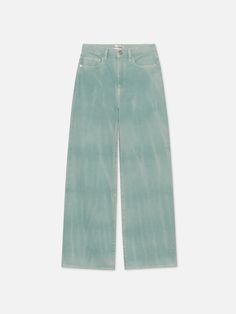 Le Jane Wide Crop -- Opal Frame Store, High Rise Jeans, Ankle Length, Opal, Wide Leg, High Rise, Clothes