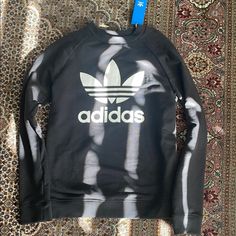 Nwt Kids Adidas Sweatshirt, Seems Unisex, Would Fit A Women’s Small Marked As A Medium Casual Crew Tops With Three Stripes Branding, Adidas Logo Sweatshirt With Crew Neck For Fall, Adidas Logo Tops For Streetwear In Fall, Adidas Logo Tops For Fall Streetwear, Adidas Logo Print Tops For Fall, Adidas Tops With Three Stripes Branding For Fall, Adidas Tops With Three Stripes For Fall, Adidas Casual Sweatshirt For Fall, Fall Adidas Tops