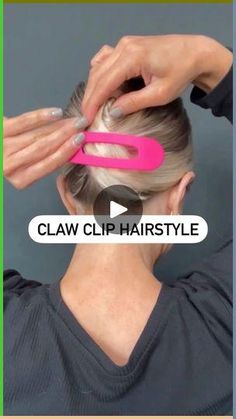 claw clip hairstyle using the flat lay clip from the @mykitsch x barbie collection ⁣ ⁣ ‼️ linked in my LTK ⁣ ⁣ ‼️ use code SAMANTHASBEAUTYCONFESSIONS to save!⁣ ⁣ @behindthechair_com @thebtcteam... Hairstylist Education, Cyberpunk Hair, Futuristic Hair, Natural Hair Maintenance, Egyptian Hairstyles, Claw Clip Hairstyle, Clip Hairstyle, Zit Popping Videos, Natural Hair Diy