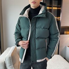 Product information: Color: black, dark green, cloudy blue Size: M,L,XL,2XL,3XL,4XL,5XL,6XL,7XL,8XL Version: Loose Style: pullover Thickness: wool lining Main fabric composition: Polyester Fiber (polyester) Note: 1. Asian sizes are 1 to 2 sizes smaller than European and American people. Choose the larger size if your size between two sizes. Please allow 2-3cm differences due to manual measurement. 2. Please check the size chart carefully before you buy the item, if you don't know how to choose size, please contact our customer service. 3.As you know, the different computers display colors differently, the color of the actual item may vary slightly from the following images. Packing list: Top*1 Product Image: Classic Jacket, Brand Clothing, Loose Style, Work Clothes, Jacket Pattern, Cotton Jacket, Men Winter, Casual Jacket, Work Outfit