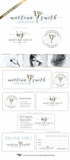 a white and gold business card design