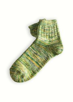 Thunders Love Blend Short Green Socks Ankle Sock, Comfortable Socks, Green Shorts, Green Dark, Short Socks, Soft Yarn, Green Light, Ankle Socks, Yarn Colors