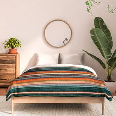 Serape Southwestern Stripe Orange  Comforter - aztec, bedding, beddinng, bedspread, blanket, bullhead, comforter, cover, cowgirl, cowgirl style, cowgirlstyle, decor, duvet, home decor, homedecor, ranch, serape, southwestern, western, western bedding, western decor, western home decor, westernbedding, westerndecor, westernhomedecor -  - Baha Ranch Western Wear Modern Mexican Bedding, Southwest Bedroom Ideas, Southwestern Bedroom Decor, Southwestern Bedroom, Orange Comforter, Girl Comforters, Southwest Colors, Ranch House Decor, Modern Mexican