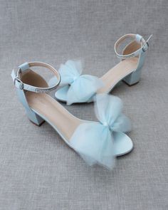 Shop our collection of women shoes for evenings and weddings in satin, lace, and glitter. Heels, flats, and dress sandals available for brides, bridesmaids and other special events. FREE SHIPPING IN U.S FOR ORDERS $100 AND MORE! Summer Prom Sandals With Satin Bow, Summer Prom Heels With Satin Bow, Spring Prom Sandals With Satin Bow, Prom Sandals With Bow And Block Heel, Block Heel Sandals With Bow For Prom, Ankle Strap Tulle Heels For Parties, Tulle Ankle Strap Heels For Party, Party Sandals With Satin Bow And Block Heel, Open Toe Tulle Heels For Party