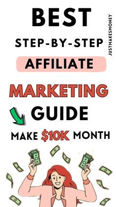 🚀Best Step-By-Step Affiliate Marketing Guide💸 Make Passive Income From Affiliate Marketing💰 Pinterest Affiliate Marketing, Earn Money Online Fast, Affiliate Marketing Course, Make Passive Income, Successful Online Businesses, Marketing Guide, Secret To Success, Smart Money, Best Amazon