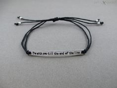 I'm with you till the end of the line  Bracelet  by JayeLKnight Bucky Barnes Steve Rogers, Captain America Bucky Barnes, Avengers Jewelry, Captain America Bucky, Cute Deadpool, Marvel Jewelry, Steve Rogers Bucky Barnes, Marvel Fashion, Fandom Jewelry