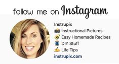 the instagram button for follow me on instagram with an image of a woman's face