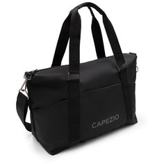 The Casey Carry-All Duffle Bag is the perfect accessory for dancers on the go. Made from 100% polyester, this duffle bag is built to last. The zipper closure ensures that your belongings stay safe and secure, while the two outer pockets provide additional storage space for smaller items. The adjustable and removable crossbody strap allows for comfortable and customizable carrying with tote shoulder straps that provide an additional carrying option. The tonal Capezio logo adds a touch of style, m Trending Handbags, Small Tote, Travel Companion, Stay Safe, Crossbody Strap, Handbag Accessories, Tote Handbags, Storage Space, Blue Stripes