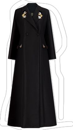 Luxury Long Sleeve Evening Abaya, Luxury Long Sleeve Abaya For Eid, Luxury Long Sleeve Abaya For Wedding, Elegant Eid Abaya, Formal Fitted Abaya For Eid, Elegant Black Formal Abaya, Fitted Formal Abaya For Eid, Elegant Black Abaya For Formal Occasions, Elegant Party Abaya