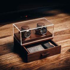 Marble Pieces, Wooden Watch Box