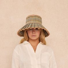 Lorna Murray sun hats combine style and sun-safety. Our grass fibre woven material is certified UPF 50+, protecting your precious skin from the elements. Intentionally created for the modern lifestyle, our sun hats can be easily folded, making them compact for travel, perfect for wherever life takes you. Adrift features a color palette combination of earthy tones including chocolate, aqua, indigo, scarlet, milk-white and charcoal threads, as well as silver-metallic threads, woven intricately in Sun Safety, Fabric Trimmings, Fog Linen, Friend Outfits, Modern Lifestyle, Luxe Fashion, Australian Fashion, Earthy Tones, Tan Color