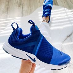 Nike Presto Extreme Sneakers New With Box Size 6y- Women’s 7.5 Size 7y - Women’s 8.5 Modern Blue Low-top Sneakers, Blue High-top Athleisure Sneakers With Boost Midsole, Blue High-top Sneakers With Boost Midsole, Blue Athleisure High-top Sneakers With Boost Midsole, Nike Sporty Slip-on Running Shoes, Blue Athleisure High-top Sneakers With Round Toe, Blue High-top Sneakers With Round Toe For Athleisure, Blue Low-top Slip-on Sneakers For Athleisure, Blue Slip-on Sneakers With Rubber Sole