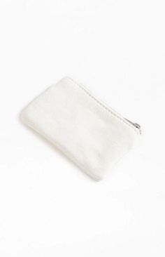 Add a touch of cuteness to your accessory lineup with the Moon Coin Purse from John Galt. This charming and celestial-inspired coin purse is perfect for keeping your essentials organized..Approx. 4.5' x 3'.Zipper closure.Custom embroidery.100% cotton Compact White Rectangular Coin Purse, Compact White Bag For Daily Use, White Mobile Phone Pouch For Everyday, Everyday White Mobile Phone Pouch, White Zipper Pouch For Personal Use, White Pencil Case With Removable Pouch, White Coin Purse For Everyday Use, White Rectangular Coin Purse For Daily Use, Portable White Coin Purse For Gift