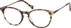 Order online, unisex tortoiseshell full rim mixed materials round eyeglass frames model #7815825. Visit Zenni Optical today to browse our collection of glasses and sunglasses. Tortoise Shell Glasses Women, Zenni Optical Glasses, Optical Glasses Women, Stylish Glasses For Women, Glasses For Oval Faces, Tortoiseshell Glasses, Glasses For Your Face Shape, Round Prescription Glasses, Tortoise Shell Glasses