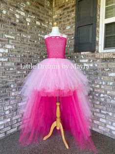 Dear customers, current processing time is 3-5 business days, if you need your order to arrive faster you can upgrade shipping at checkout Welcome to Little Dreams by Mayra Tutu dress are fun and easy to match with any accessory so I am offering this plain tutu dress, its available in any color, any size! *If you need a color combination just send me a message at checkout you will select the longer Lenght of the dress from armpit to floor, this length will be in the back and will go shorter from Party Ballet Tutu Dress With Ruffles, Pink Fairy Tutu Dress For Summer, Pink Fairy Style Tutu Dress For Summer, Pink Fitted Tutu Dress For Costume Party, Pink Tulle Princess Dress For Costume Party, Cute Tutu Dress For Pageants, Fitted Tulle Fairy Dress For Pageant, Cute Fitted Tutu Dress For Pageant, Summer Fairy Dress With Tulle Skirt