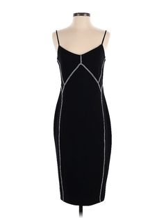 1.State Cocktail Dress Size: 0 Black Dresses - used. 94% POLYESTER, 6% SPANDEX, Midi, Square, Midi/Calf Length, Sleeveless | 1.State Cocktail Dress: Black Dresses - Size 0 Cocktail Dress Black, Black Casual Dress, Black Dresses Casual, Black Dresses, Black Casual, Dress Black, Casual Dress, Cocktail Dress, Women Handbags