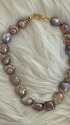 Baroque Pearl Necklace, Baroque Pearls, Wedding Jewelry, Unique Jewelry