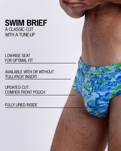 BANG! Swim Briefs sport the cut of a classic men’s racing swimsuit, yet we tuned its style up a notch by enhancing its curves to give it a trendier fit and BANG!’s signature ‘perfect fit’ for high-quality swimwear. Fit sits low for a sexier masculine touch. ★ CHOOSE YOUR PREFERRED OPTION ★ BANG! Swim Briefs come in two versions: 1. WITH Full-Pack system: Our proprietary “Full Pack” feature provides a REMOVABLE padded frontal internal pouch that offers protection and a fuller feel in the right pl Functional Training Swimwear With Built-in Padding, Fitted Nylon Swim Trunks For Training, Fitted Nylon Swim Trunks For Water Sports, Fitted Swim Trunks For Water Sports, Functional Blue Fitted Swimwear, Blue Fitted Functional Swimwear, Functional Fitted Blue Swimwear, Functional Fitted Swim Trunks For Swimming, Sporty Fitted Swim Trunks For Water Sports