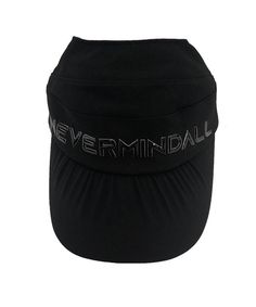 3D Logo Half-Cap Shirring Visor This is a new type of visor that meets the functionality and style of ball cap and visor. The shirring and 3d logo print of the front style also gives a sophisticated sporty look. Perfect for rounding especially in bright weather to protect your eyes and add a fashion factor. COLOR: BLACK Black Outdoor Visor, One Size Fits Most, Black Outdoor Visor One Size, Black Sports Hat With Uv Protection, Black Uv Protection Sports Hat, Black Visor For Outdoor Use, Adjustable Black Visor For Outdoor, Black Outdoor Visor, Black Sports Visor, One Size Fits Most, Black Visor With Uv Protection