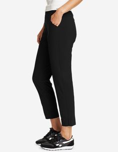 top-reader-favorites Long Plane Ride, Travel Fashion Girl, Travel Pants, Travel Products, Polyester Spandex Fabric, Eddie Bauer Women, Nordstrom Anniversary Sale, Summer Pants, Ankle Pants