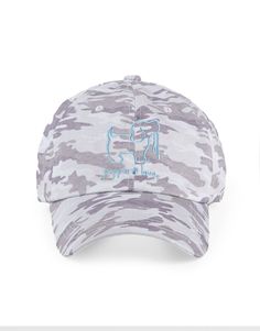 BASEBALL CAP, GREY CAMO 100% Cotton Adjustable strap Gray Snapback Baseball Cap For Baseball Season, Gray Baseball Cap For Baseball Season Streetwear, Gray Snapback Baseball Cap For Sports Events, Gray Baseball Cap Snapback For Sports Events, Gray Baseball Cap For Streetwear And Baseball Season, Gray Baseball Cap For Streetwear During Baseball Season, Gray Snapback Hat For Baseball Season With Curved Bill, Gray Curved Bill Snapback Hat For Baseball Season, Gray Curved Brim Snapback Hat For Baseball Season