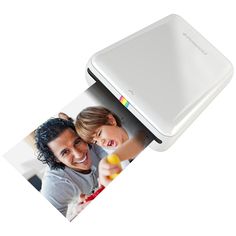 an image of a man and woman on a photo printer