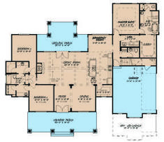 this is an image of the first floor plan for a new home in lakewood