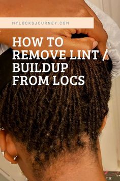 Do your locs look dirtyDon't be embarrassedGet rid of all your lint and buildup todayClick here for 3 proven ways to fix dirty dreads. How To Do Locs Dreads, Loc Styles For A Wedding, Hairstyles For Short Microlocs, Microloc Maintenance, Braids On Locs Dreads, Sister Locs Sisterlocks Styles, Loc Care Tips, Locking Hair, Short Microlocs Styles