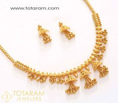 Gold Jewelry Design, Indian Gold Necklace Designs, Indian Gold Jewelry, 22k Gold Necklace, Temple Jewelry Necklace, 22k Gold Jewelry, Gold Jewelry Simple Necklace, Gold Mangalsutra Designs, Gold Necklace Indian Bridal Jewelry