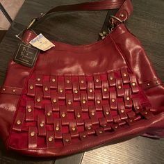 Mercer & Madison Handbags - Burgundy Madison Brown, Suede Handbags, How To Make Handbags, Shoulder Purse, Brown Suede, Faux Suede, Leather Shoulder Bag, Soft Leather, Leather Bag