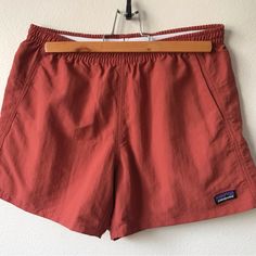 Patagonia Baggies In Spanish Red Women’s Small 5 Inch Inseam. New Without Tags Womens Patagonia, Patagonia Baggies, Patagonia Shorts, Fit Check, Patagonia Womens, In Spanish, Patagonia, Womens Shorts, Tags