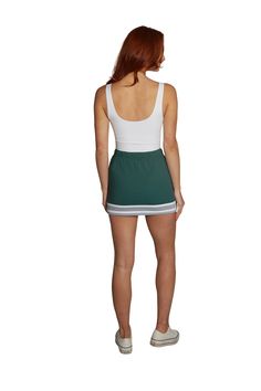 Rock this Michigan State White Crop Top at all your tailgates. Pair with our Michigan State Game Day Skirt for the perfect look. Our soft & stretchy fabric makes this top super comfy & cute. You'll never want to take it off! One Size Fits Most. 88% Micropoly, 12% Spandex. Stretchy & soft fabric designed for all day use & long lasting quality. Sublimated Design. Machine wash on cold. Officially Licensed by Lo + Jo Bands. Casual Stretch Activewear For Day Out, Stretch Athleisure Activewear For Day Out, Casual Elastane Tennis Skirt With Elastic Waistband, Casual Elastane Tennis Skirt For Workout, Sporty Stretch Skort For Day Out, Sporty Fitted Tennis Skirt For Day Out, Casual Tennis Skirt With Elastic Waistband, Casual Stretch Cotton Tennis Skirt, Casual Cotton Stretch Tennis Skirt