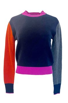 This colorblock Sweater is a gorgeous statement piece! Pair it with a Carry Dunham bag to finish your Fall and Winter outfit! Soft 100% grade a cashmere Crew neck Color blocking details Color Block Sweater Outfit, 100 Grade, Colorblock Sweater, Color Block Sweater, Color Therapy, Winter Outfit, Cashmere Sweater, Cashmere Sweaters, Sweater Outfits