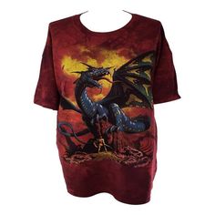 Vintage Dragon Graphic Tshirt T0427Vintage Dragon Graphic Tshirt T0427   This model reduces inventory waste and allows customers to create personalized designs. These t-shirts are made from high-quality materials and come in a range of sizes and colors, making them versatile for any occasion. Dragon Graphic, Vintage Dragon, Cool Tees, Ladies Tops Fashion, Cool Outfits, Tie Dye, To Create, Graphic Tshirt, Dye