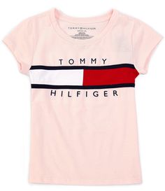 From Tommy Hilfiger&#x2C; this tee features:Round necklineShort sleevesPullover stylingTommy Hilfiger logo and graphic design on the frontCotton/polyesterMachine wash; tumble dryImported. Tommy Hilfiger Sporty T-shirt With Graphic Print, Tommy Hilfiger Sporty Graphic Print T-shirt, Tommy Hilfiger Graphic Tee For Summer, Tommy Hilfiger Summer Graphic Tee, Tommy Hilfiger Graphic Tee With Graphic Print, Tommy Hilfiger Graphic Print T-shirt For Summer, Tommy Hilfiger Graphic Print Tee, Sporty Tommy Hilfiger Tops With Graphic Print, Tommy Hilfiger Sporty T-shirt For Summer