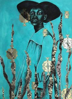 Artwork By: Delita Martin African American Artwork, Afrique Art, Muse Art, Black Women Art, Figure Painting, American Artists