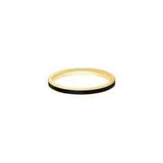 Black Enamel Band Ring - Rings The Jewel, Enamel Ring, Yellow Gold Ring, Gold Enamel, Men's Rings, Black Enamel, Yellow Gold Rings, Men Necklace, Band Ring