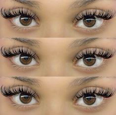 #lashes Bridal Lashes Extensions, Long Lash Mapping, Cat Eye Wet Look Lash Extensions, Lash Extensions For Big Round Eyes, Almond Shape Eyes Lash Extensions, Cat Eye Lash Clusters, Cat Eye Lashes Black Women, Doe Eyes Lash Extensions, Anime Lashes Black Women