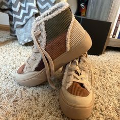 Brand New Never Worn, Super Cute! Fringe Sneakers, Dog Brown, Rocket Dog Shoes, Vintage Chanel Handbags, Size 10 Women, Dog Shoes, Swim Shoes, Rocket Dog, Casual Lace