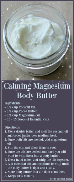 Magnesium Body Butter, Topical Magnesium, Benefits Of Coconut, Săpunuri Handmade, Magnesium Oil, Coconut Oil Uses, Benefits Of Coconut Oil