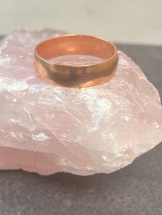 Pure Copper Ring - Sparkling Ring - Boho Style Ring - Healing Ring - Ring For Husband - Ring For Wife - Copper Jewelry- Plain Band Copper Ring 🤲Beautiful Handcrafted Solid Copper Rings Our rings are thoughtfully designed and meticulously handcrafted by skilled silversmiths, making each piece unique. Whether you're celebrating an engagement, wedding, promise, anniversary, or simply looking for a thoughtful gift, this solid copper ring is a perfect choice. It's a meaningful present for bridesmaid Hammered Round Band Ring For Gift, Hammered Round Rings For Gifts, Hammered Rings As Gift, Hammered Round Band Rings As Gift, Hand Forged Round Band Rings For Promise, Hand Forged Round Band Promise Ring, Rose Gold Wide Band Ring As Gift, Rose Gold Wide Band Round Ring As Gift, Hand Forged Wide Band Ring For Gift