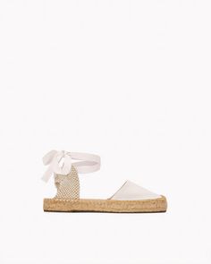 The Lauren Lace Up - Core - Oasis White - Women's Espadrilles Sneakers, White Espadrilles, Lace Up Espadrilles, Wedge Espadrilles, Women's Espadrilles, Retro Sneakers, Espadrille Sandals, Classic Sneakers, Flat Espadrilles