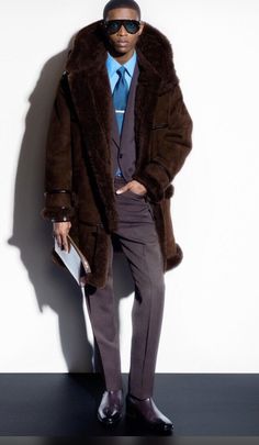 Tom Ford Shearling Coat Jacket-With Tags- RRP$14,500 AUD | eBay Designer Shearling Outerwear For Work, Luxury Formal Fur Coat With Faux Fur Lining, Luxury Fur Coat With Faux Fur Trim For Fall, Luxury Fall Fur Coat With Faux Fur Trim, Luxury Formal Outerwear With Faux Fur Trim, Luxury Long Sleeve Shearling Outerwear, Designer Sheepskin Outerwear For Work, Formal Wool Fur Coat With Long Sleeves, Luxury Formal Fur Coat With Faux Fur Trim